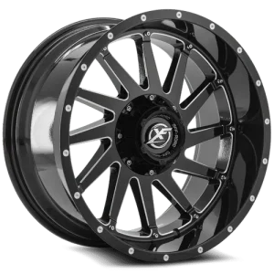 XF Off-Road – XF-216 – Black – 20″x10″ -12mm – Summer Wheels – XF-216201051271397-12GBML